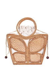Jelavu: Mariposa Medium Tote Bag (JELB-MARIPOSA-NATIV)