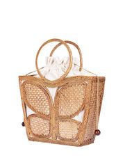 Jelavu: Mariposa Medium Tote Bag (JELB-MARIPOSA-NATIV)