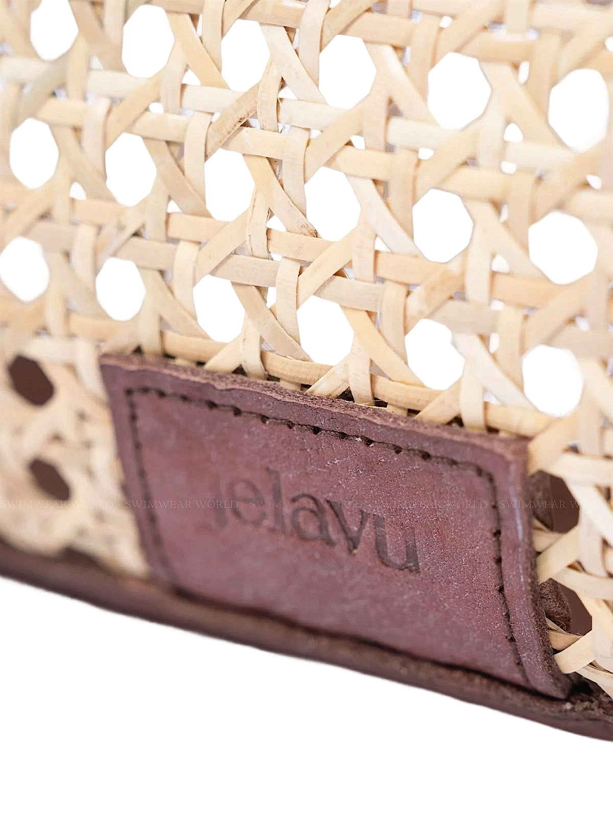 Jelavu: Bristol Medium Cane Tote Bag (JELB-BRISTOLM-CHO)