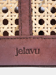 Jelavu: Ophelia Cane Large Tote Bag (JELB-OPHELIA-CHO)