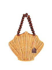 Jelavu: Shelly Woodbead Crossbody Bag (JELB-SHELLY-WOOD)