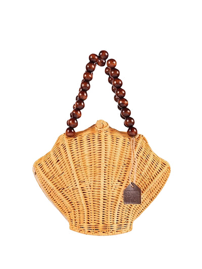 Jelavu: Shelly Woodbead Crossbody Bag (JELB-SHELLY-WOOD)