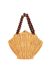 Jelavu: Shelly Woodbead Crossbody Bag (JELB-SHELLY-WOOD)