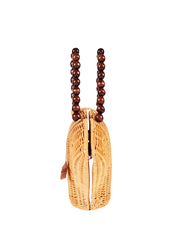 Jelavu: Shelly Woodbead Crossbody Bag (JELB-SHELLY-WOOD)