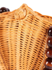 Jelavu: Shelly Woodbead Crossbody Bag (JELB-SHELLY-WOOD)