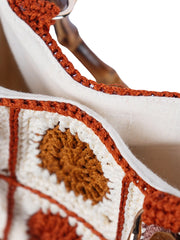 Jelavu: Dottie Crochet Crossbody Bag (JELB-DOTTIE-SUN)
