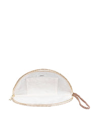 Jelavu: Capri Fruit Embroidery Clutch (JELB-CAPRIFRU-LEM)