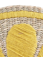 Jelavu: Capri Fruit Embroidery Clutch (JELB-CAPRIFRU-LEM)