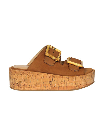 Jelavu: Corkie Platform Sandals (JELF-CORKIE-COG)