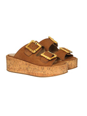 Jelavu: Corkie Platform Sandals (JELF-CORKIE-COG)