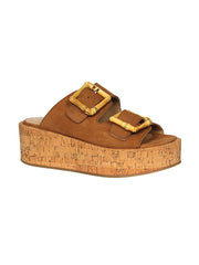 Jelavu: Corkie Platform Sandals (JELF-CORKIE-COG)
