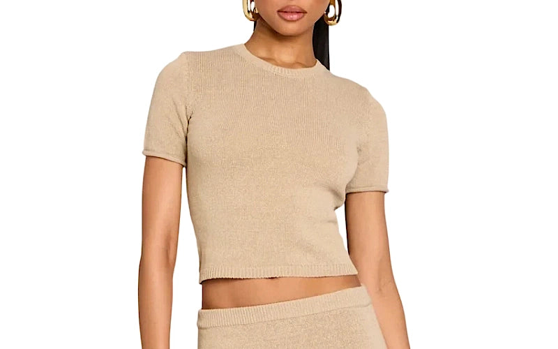 Clare Knit Baby Tee-Kora Knit Maxi Skirt