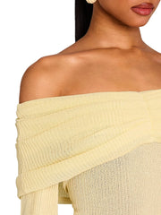 SER.O.YA: Xen Knit Mini Dress (S-SS25-4791-17-PSTYL)