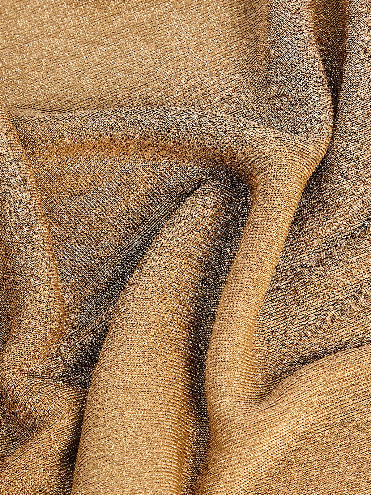 SER.O.YA: Henne Metallic Knit Maxi Dress (S-SS25-4907-17-GLD)