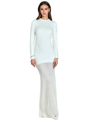 SER.O.YA: Serenade Knit Maxi Dress (4336-17-EGSH)