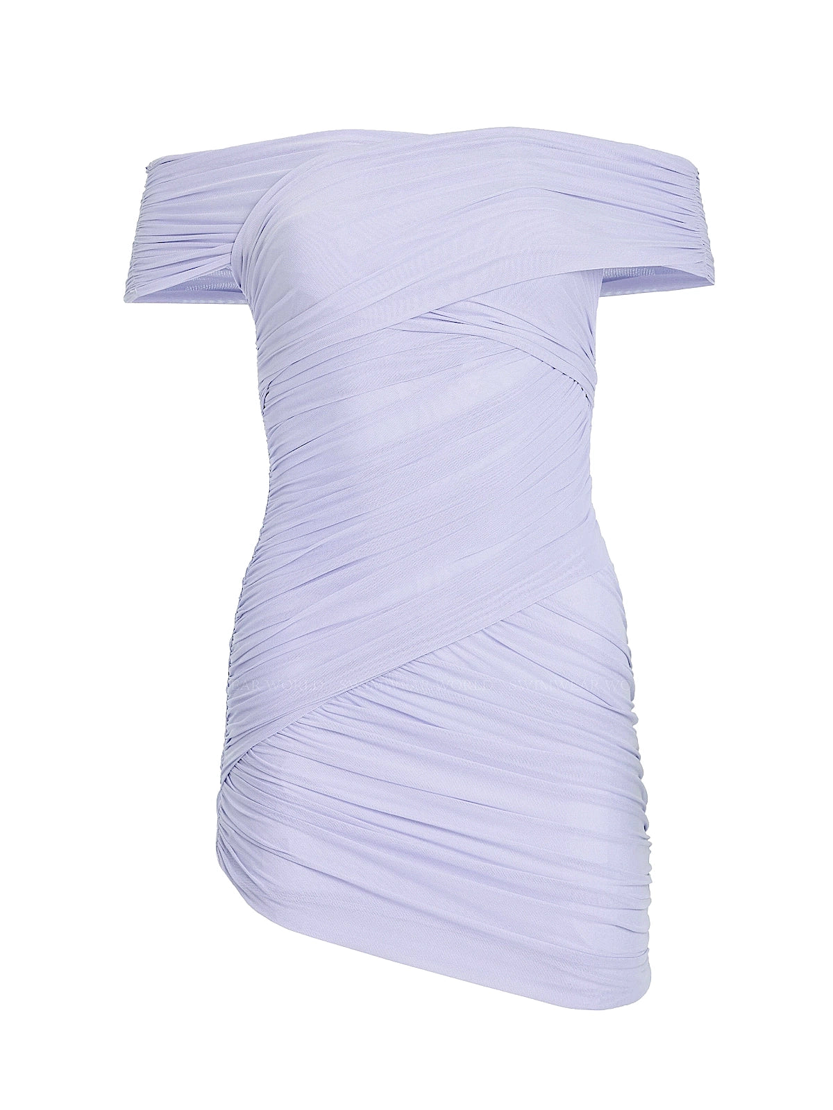 SER.O.YA: Deniz Mesh Mini Dress (3955-17-LLBL)