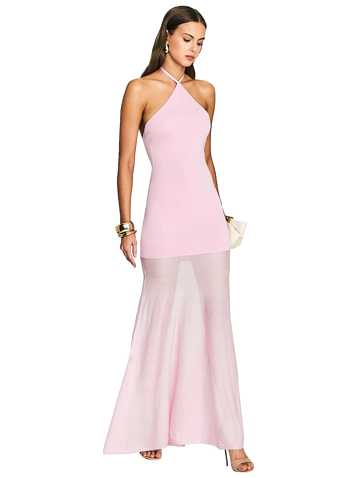 SER.O.YA: Jemma Dress (S-SS26-5580-17-BALPK)