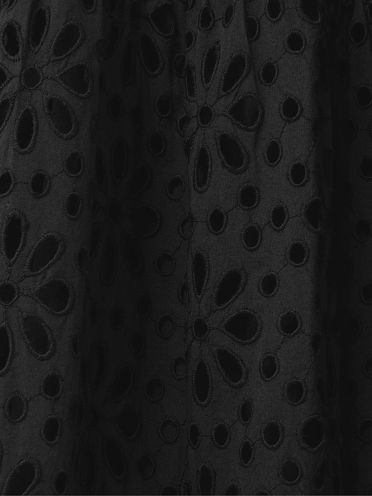 Change of Scenery: Kristen Eyelet Dress (2405SSE6001BK)