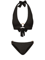 Change of Scenery: Erin-Camilla Ring Trim Bikini (2611TEX2032TBK-2611TEX3029TBK)