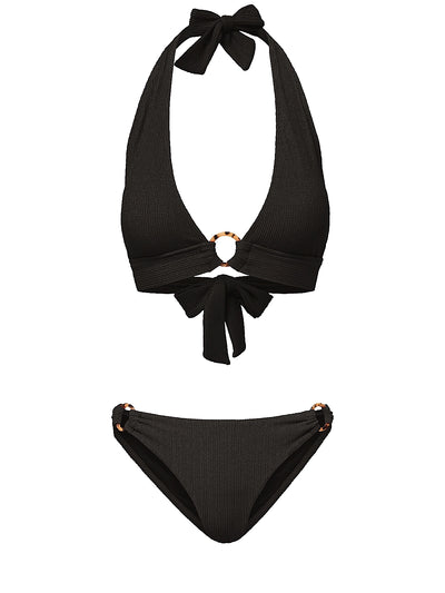 Change of Scenery: Erin-Camilla Ring Trim Bikini (2611TEX2032TBK-2611TEX3029TBK)