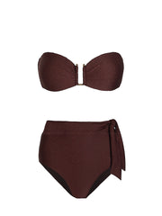 Change of Scenery: Gina-Side Tie High Waist Bikini (2611MJC2035CA-2611MJC3016CA)