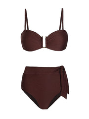 Change of Scenery: Gina-Side Tie High Waist Bikini (2611MJC2035CA-2611MJC3016CA)