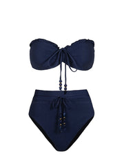 Change of Scenery: Alexis-Belted Hi Leg Hi Waist Bikini (2611MPQ2041MB-2611MPQ3049MB)