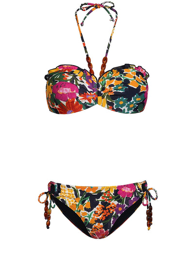 Change of Scenery: Alexis-Taryn Tie Bikini (2611TAH2041GD-2611TAH3046GD)