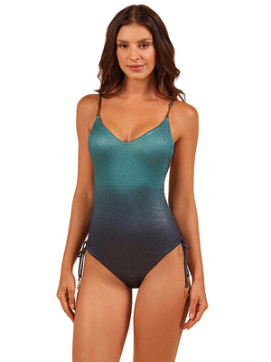 Ola Azul Avery One-Piece in Azure (OPAVE0-AZU)