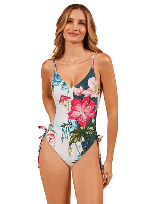 Ola Azul Avery One-Piece in Cala (OPAVE0-CAL)