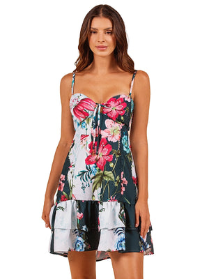 Ola Azul Victoria Dress in Cala (DRVIC01-CAL)