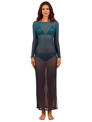 Ola Azul Kate Dress in Azure (DRKAT01-AZU)