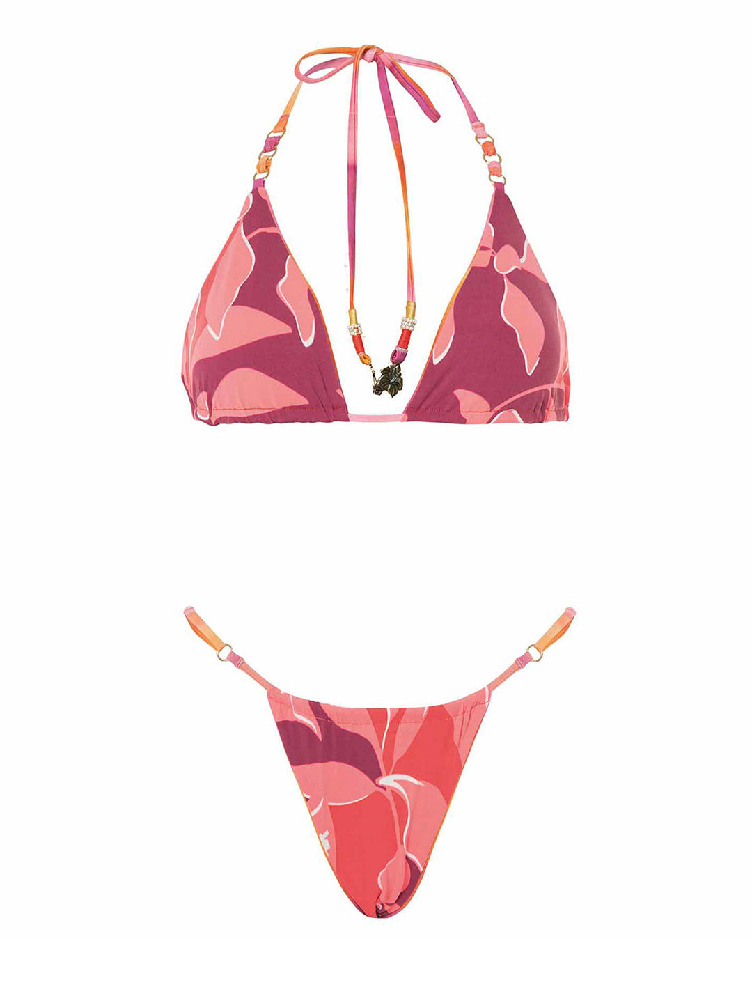 水着・ラッシュガード Checked In Triangle Bikini PT2197STR011_PT2617SBC044_BLAC