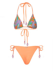 Maaji: Balmlike-Sunniest Bikini (PT3696STR001-PT3697SCC001)