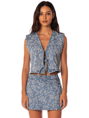 Maaji: Key Vest-Misty Skirt (PT3131CVT002-PT2984CKS001)