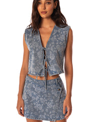 Maaji: Key Vest-Misty Skirt (PT3131CVT002-PT2984CKS001)