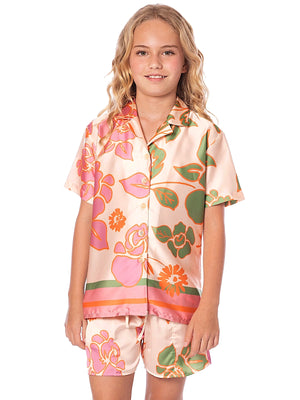 Maaji Kids: Little Noise Shirt-Little Blissful Short (PT4027KST001-PT4028KKC001)