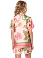 Maaji Kids: Little Noise Shirt-Little Blissful Short (PT4027KST001-PT4028KKC001)