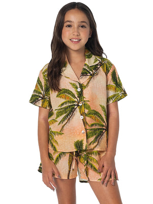 Maaji Kids: Kyna Shirt-Sunette Short (PT1763KHT001-PT1762KSH001)