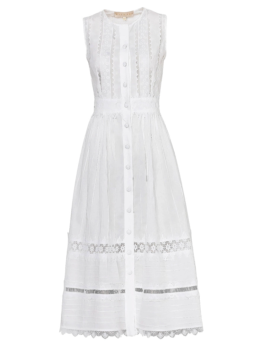 Solaire MAXI Dress L / White