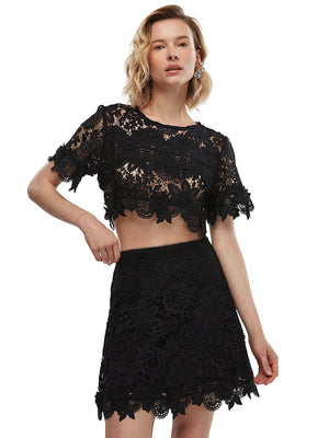 Waimari: Pia-Iona Mini Skirt (T296LCB-F227LCB)