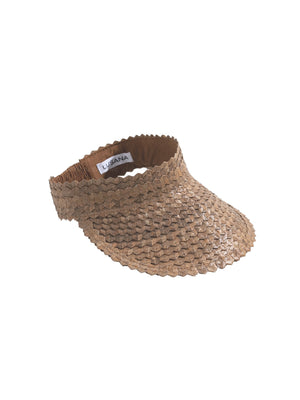 Lusana: Solid Baha Visor Brown (BAHB-BRO)