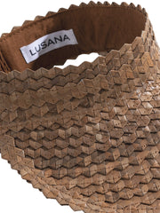 Lusana: Solid Baha Visor Brown (BAHB-BRO)