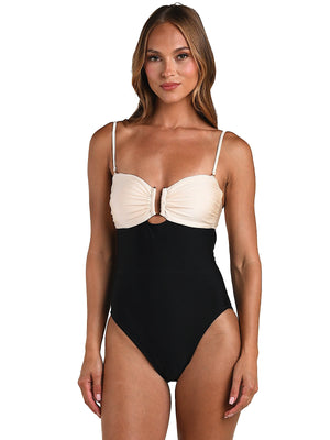 L'Agence: Emilia One-Piece (LG6AF16-BLK)