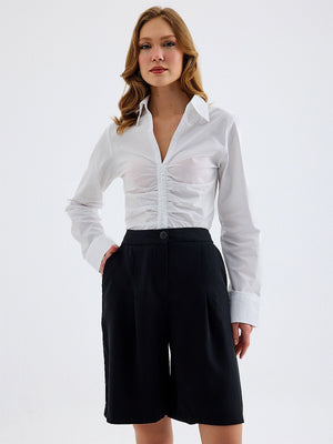 Monlicia Vera Shorts in Black (MSS26-SH-VER-001)