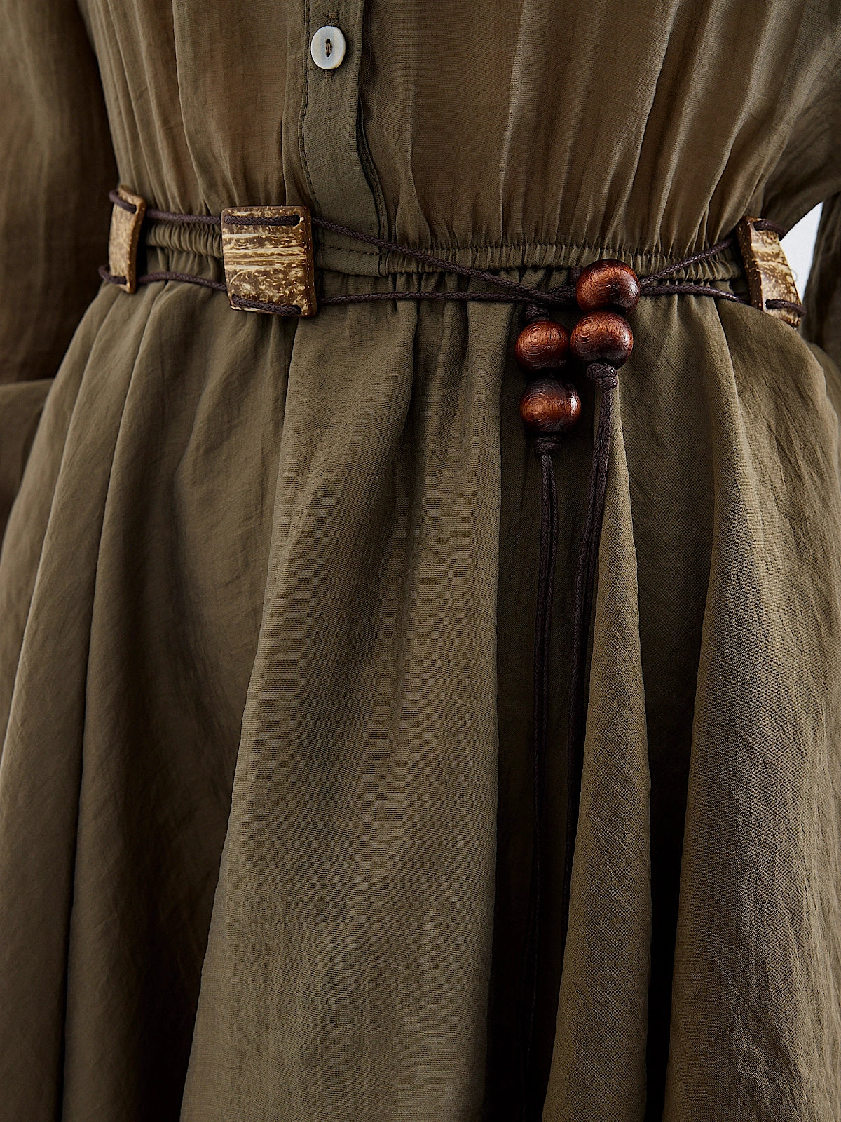 Monlicia Alora Dress in Khaki (MSS26-DR-ALO-250)