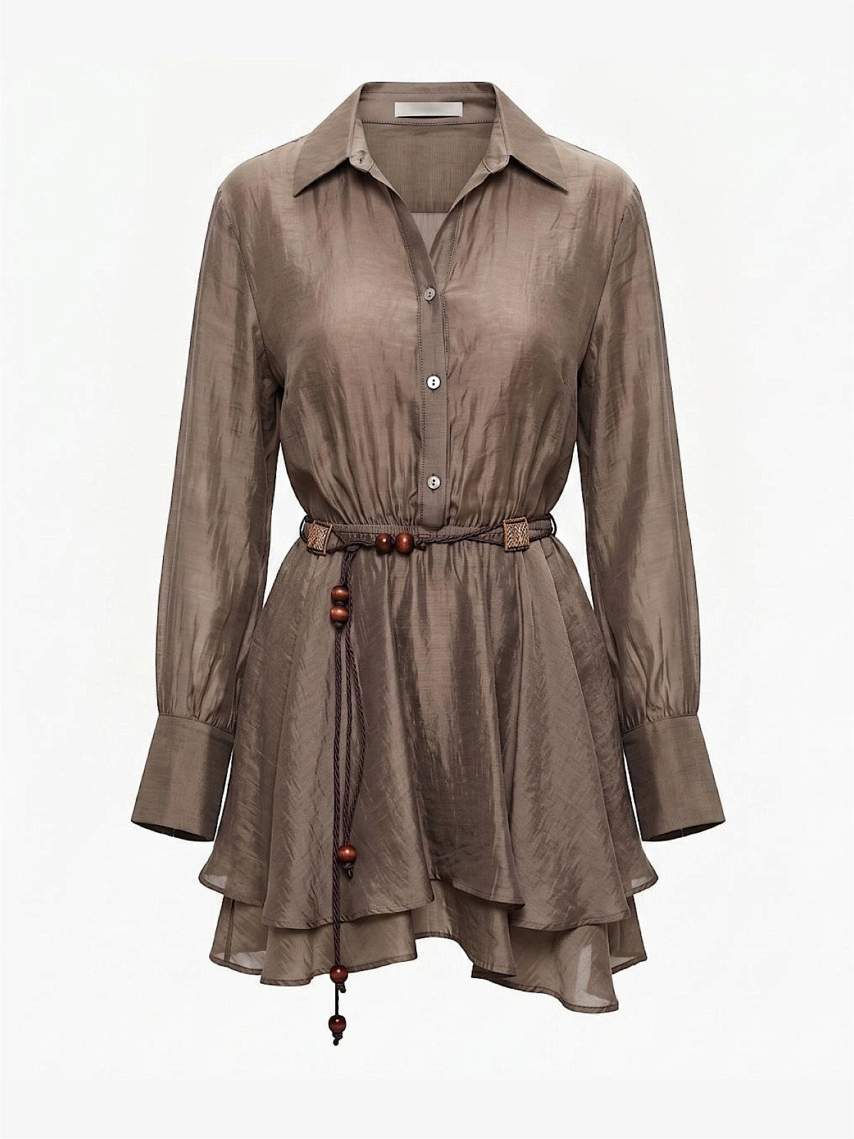 Monlicia Alora Dress in Khaki (MSS26-DR-ALO-250)