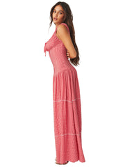 Frankies Bikinis: Christabelle Ruffle Maxi Dress (20295RY-LYGP)