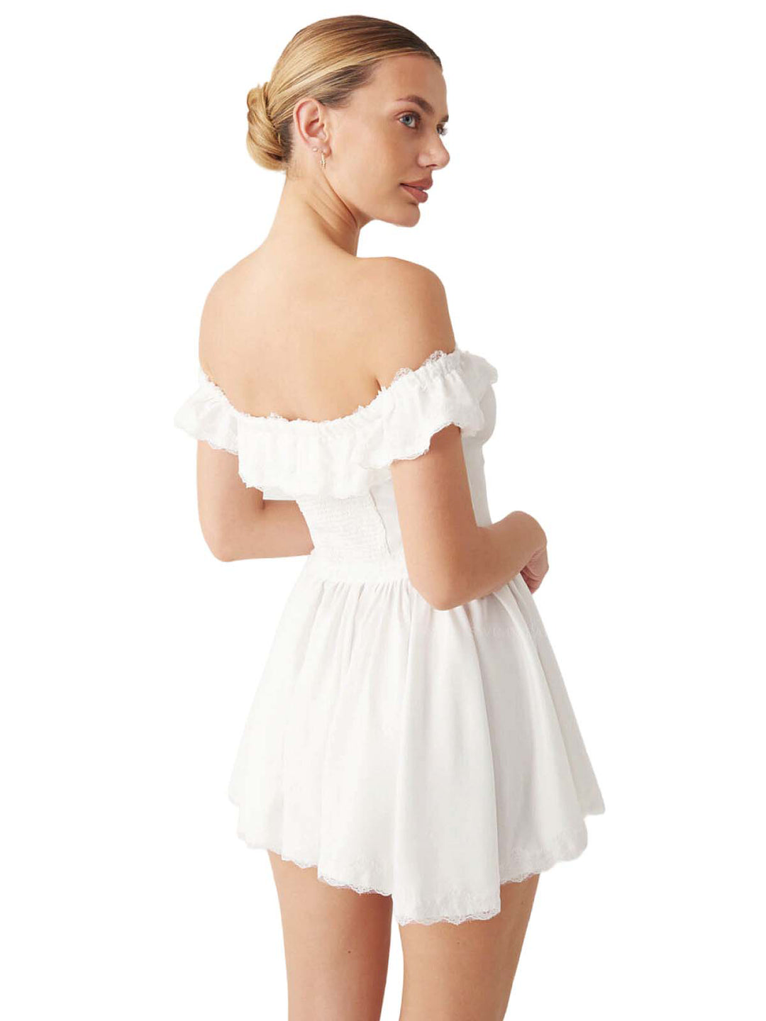 frankies bikinis charli mini dress Frankies Bikinis: Charli Crepe Dress