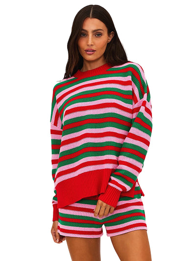 Beach Riot: Callie Sweater-Balboa Short (BR55872R5-RUBS-BR55866R5-RUBS)